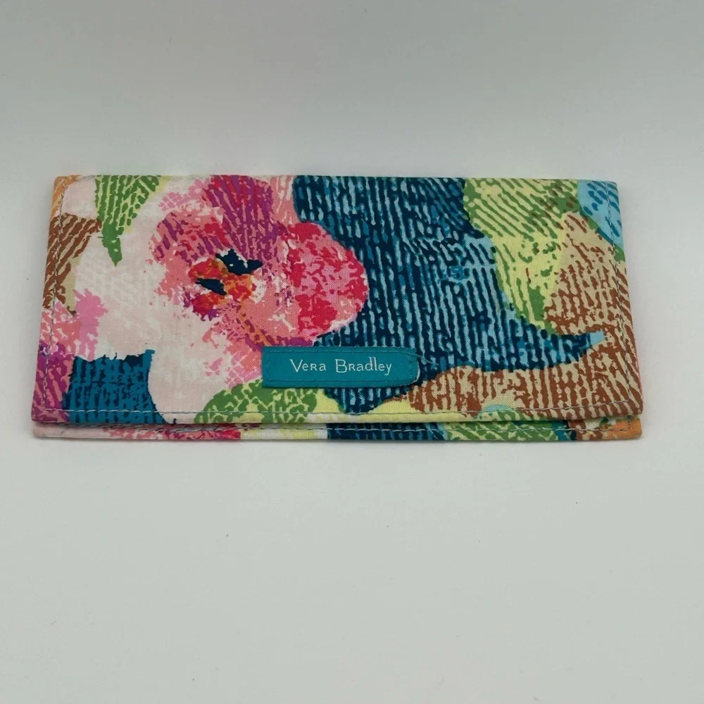 Vera Bradley Floral Checkbook & ID Holder